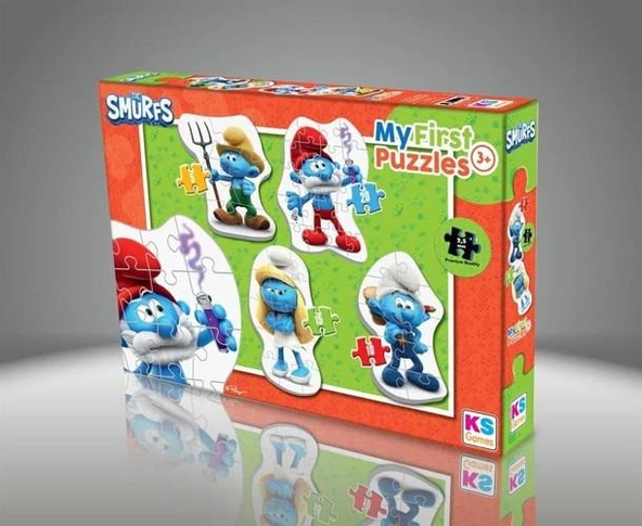 Şirinler My First Puzzle - Okul Öncesi Eğitici Yapboz ürün görseli 1