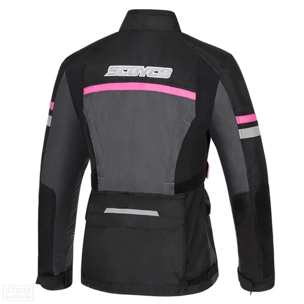 SCOYCO JK122W BLACK KADIN CEKET - Resim 2