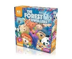 The Forest Dwellers Pre-School Puzzle - Okul Öncesi Eğitici Yapboz ürün görseli 1