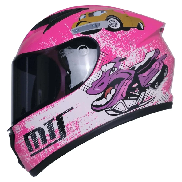 MTS 201 PİNK ÇOCUK KASK ürün görseli 1