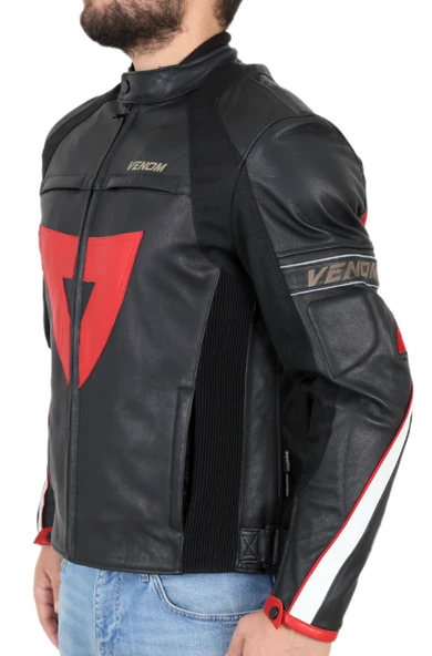 VENOM CEKET D1 RACING SİYAH - Resim 2