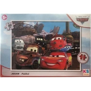 50 Parça Cars Puzzle - Çocuklar İçin Eğitici Yapboz ürün görseli 1