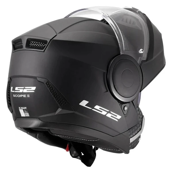 LS2 SCOPE 2 MATT BLACK - Resim 7