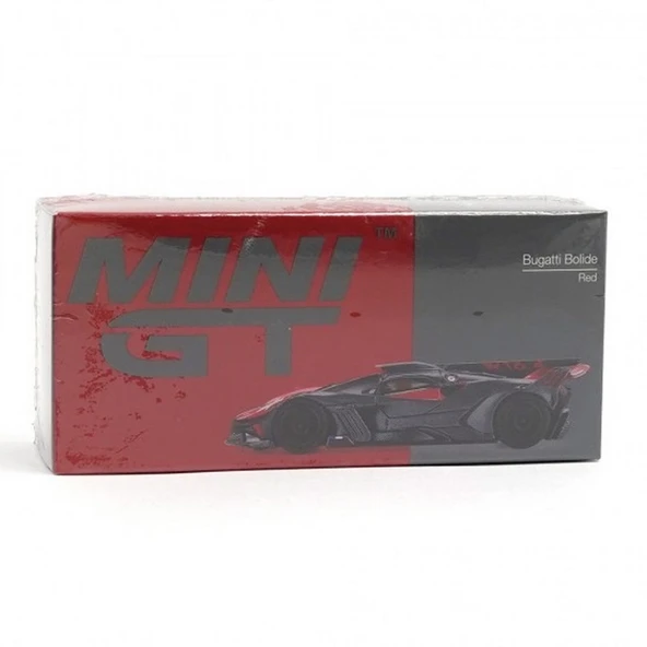 Mini GT 1/64 Bugatti Bolide Red - Resim 4