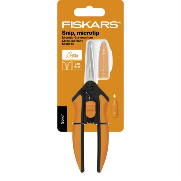 Fiskars 1063321 Bitki ve Hasat Makası İnce Uçlu SP130 ürün görseli 1