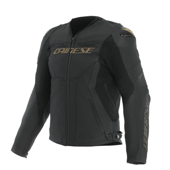DAINESE RACING 5 BLACK GOLD DERİ MONT ürün görseli 1