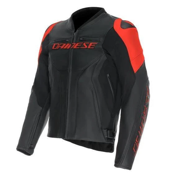 DAİNESE RACİNG 5 BLACK RED FLUO DERİ MONT ürün görseli 1