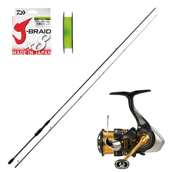 Daiwa Legalis 1000S -Fujin Raijin 228cm 04-5gr Lrf Olta Seti ürün görseli 1