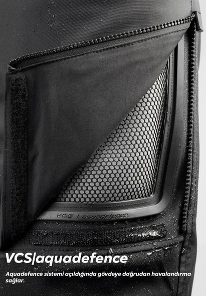 REVIT JACKET TRENCH GTX BLACK CEKET - Resim 4
