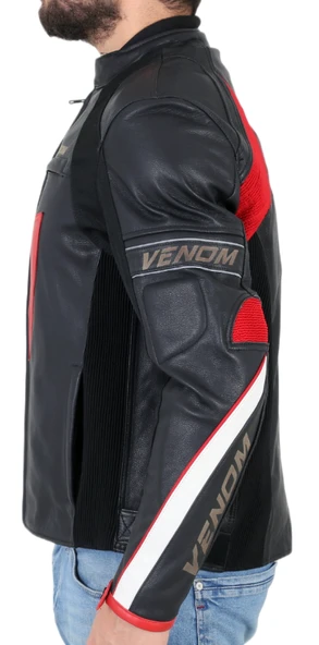 VENOM CEKET D1 RACING SİYAH - Resim 4