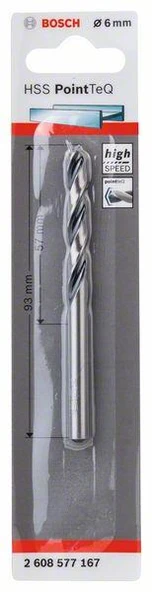 HSSPointTeQ Metal Matkap Ucu 6,0mm 1li ürün görseli 1