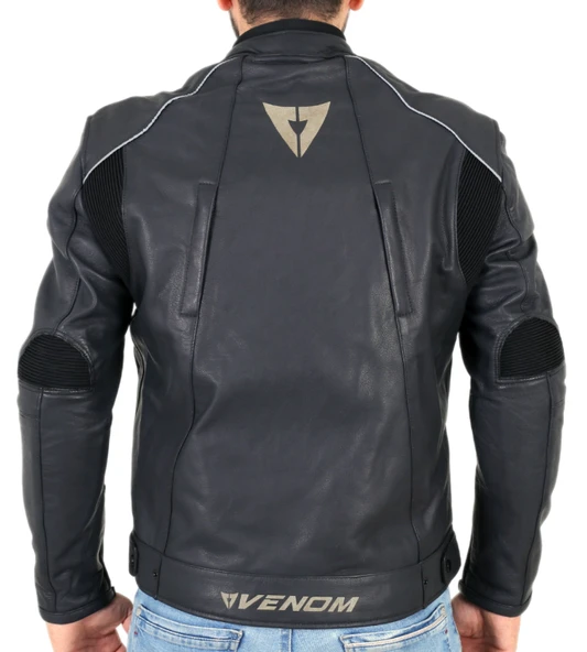 VENOM CEKET D2 RACING SİYAH MONT - Resim 5