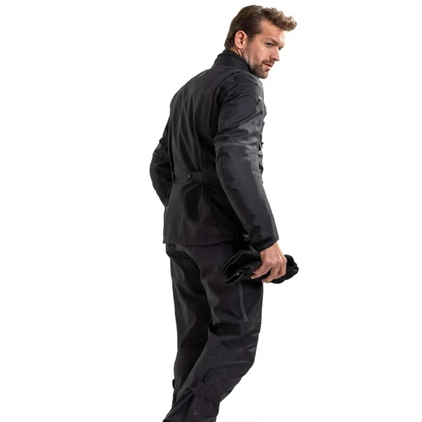 REVIT JACKET TRENCH GTX BLACK CEKET - Resim 8