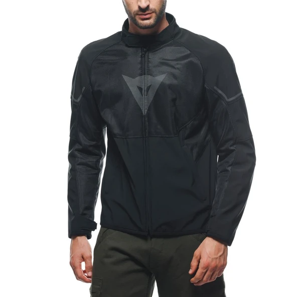DAINESE IGNITE BLACK BLACK GRAY REFLEX CEKET - Resim 3