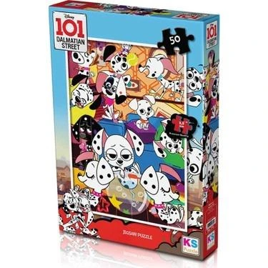 50 Parça 101 Dalmatian Puzzle - Çocuklar İçin Eğitici Yapboz ürün görseli 1