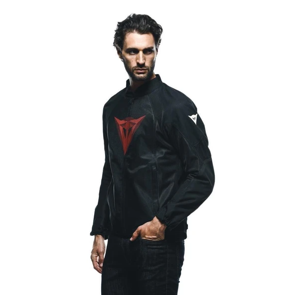 DAINESE HEROSPHERE BLACK RED DIAMOND - Resim 4