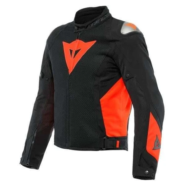 DAINESE ENERGYCA AIR TEX BLACK FLUO RED ürün görseli 1
