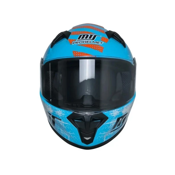 MT 201 BLUE ÇOCUK KASK - Resim 3