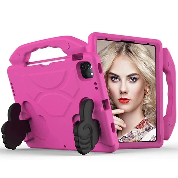 Nevamel Ally İPAD PRO 11 (2021-2020-2018) Air 4. Nesil 10.9  Kılıf Eva Çocuk Shockproof Standlı Taşınabilir-(5775) ürün görseli 1