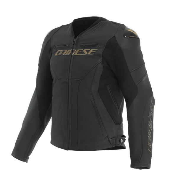 DAINESE RACING 5 BLACK GOLD DERİ MONT ürün görseli 1