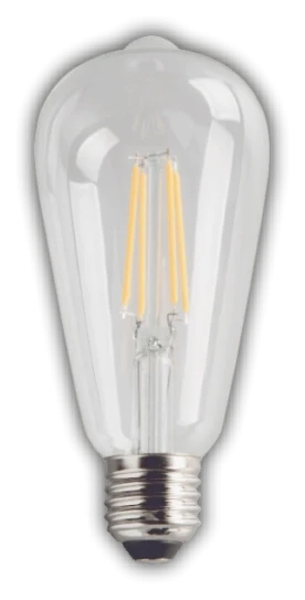 Eco Lounge KENDAL KES505 Led Rustik Ampul 6W 2700K Gün Işığı E27 Duy ürün görseli 1