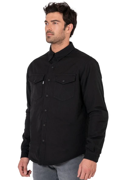 BJ EAGLE BLACK KORUMALI MOTOSİKLET GÖMLEĞİ - Resim 3