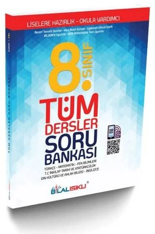8. Sınıf Tüm Dersler Soru Bankası Bilal Işıklı Yayınları ürün görseli 1
