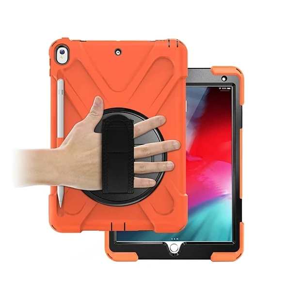 Nevamel İPad Pro 10.5 Air10.5 2019 Kalem Yerli Standlı Zırh Kılıf Shockproof case-(5775) ürün görseli 1