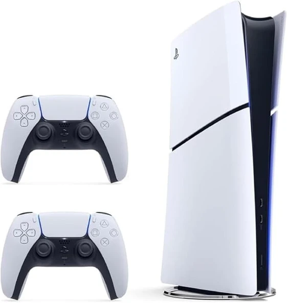 Sony Playstation 5 Slim Dijital 825 Gb + 2.Kol Dualsense ( İthalatçı Garantili) ürün görseli 1
