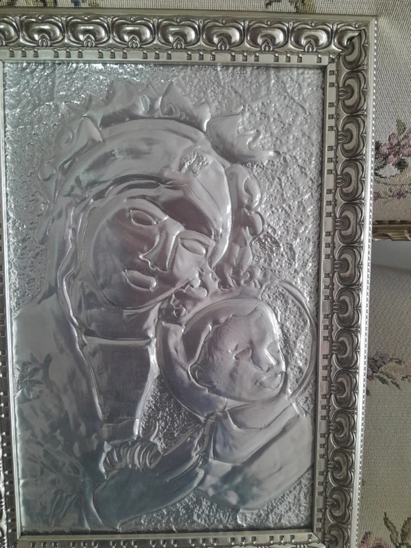 Rölyef Kabartma Meryem Ana - Resim 2