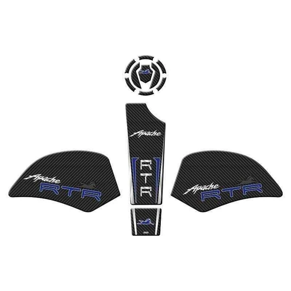 Tvs Apache Rtr 200 2022 - 2025 Uyumlu Tank Pad Set 003 ürün görseli 1