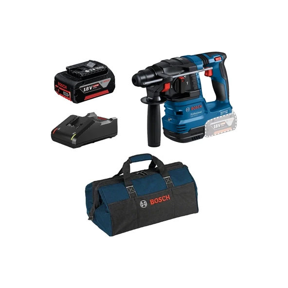 Professional Gbh 18V-22 4 Ah Tek Akülü Kırıcı Delici + Çanta Hediyeli ürün görseli 1