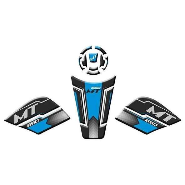 Cf Moto 650 Mt 2022 - 2024 Uyumlu Tank Pad Set 003 ürün görseli 1