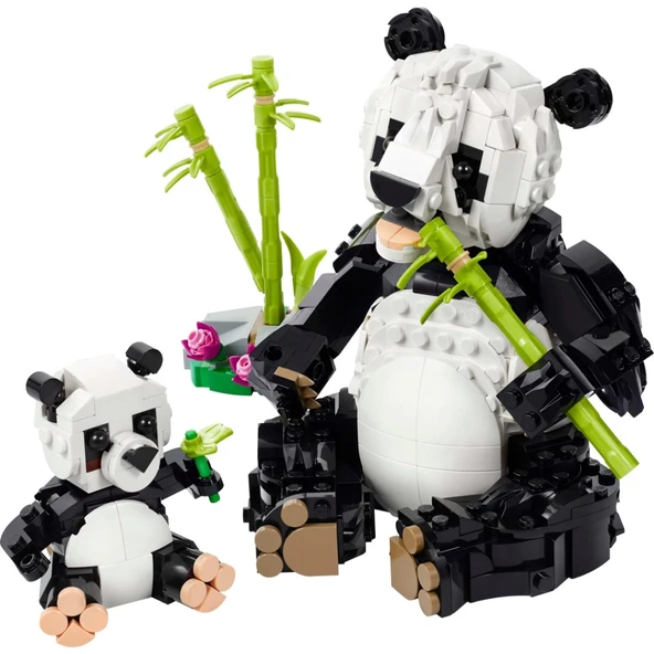 Creator 3'ü 1 Arada Vahşi Hayvanlar: Panda Ailesi Oyun Seti 31165 ürün görseli 1