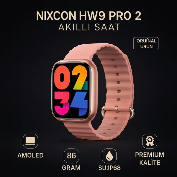Nixcon HW9 Pro 2 Akıllı Saat - Resim 4