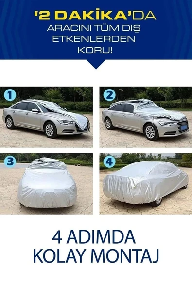 SUV Araçlara Uyumlu Premium Kalite Oto Araba Brandası - Örtüsü ürün görseli 1