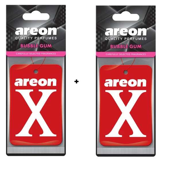 Areon X Bubble Gum (Kirmizi) Oto Araç Kokusu (2li ) ürün görseli 1