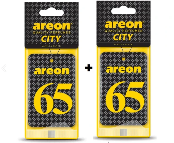 Areon City 65 Vanilla Black Oto Araç Kokusu (2li ) ürün görseli 1
