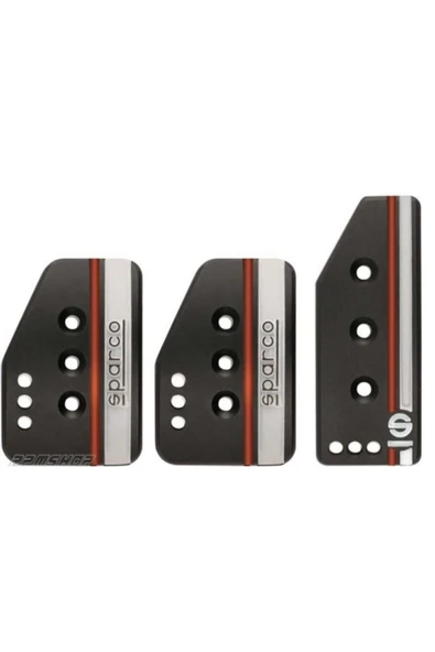 Sparco Pedal Seti Settanta Kırmızı ürün görseli 1