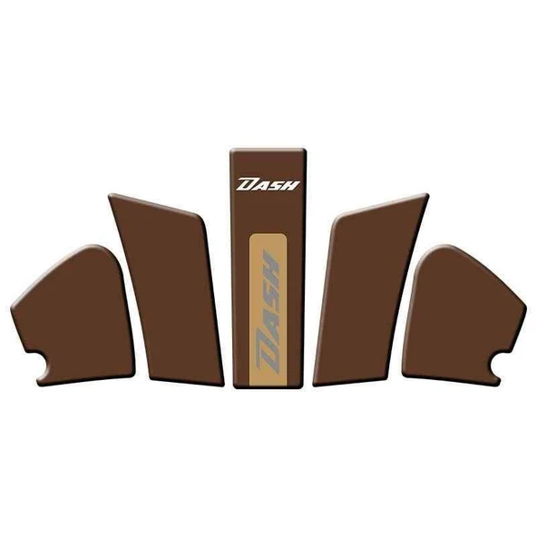 Hero Dash 125 2022 - 2024 Uyumlu Tank Pad Set 004 ürün görseli 1