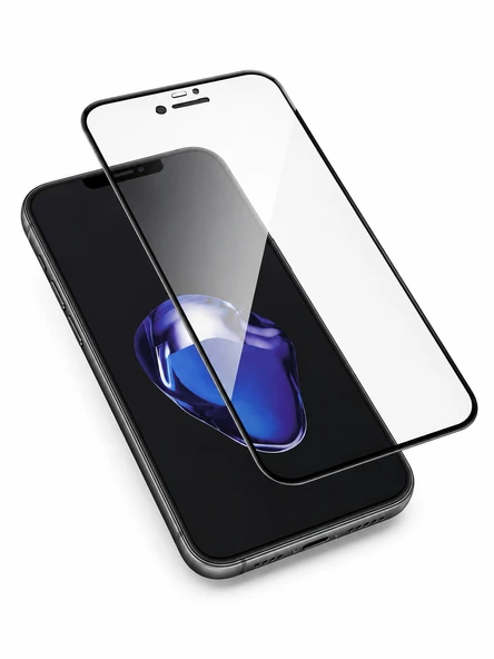 İphone Xs Max Tam Kaplama Kırılmaz Ekran Koruyucu Cam ürün görseli 1