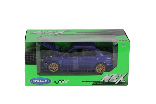 22487 WELLY 1 24 DIECAST SUBARU IMPREZA P ürün görseli 1