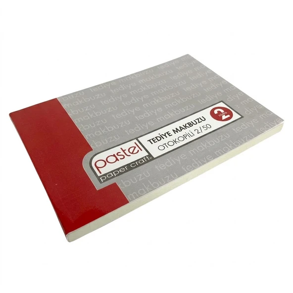 OTOKOPİLİ TEDİYE MAKBUZU 2/50 12 ADET 14x20 Cm 2 NÜSHA ürün görseli 1