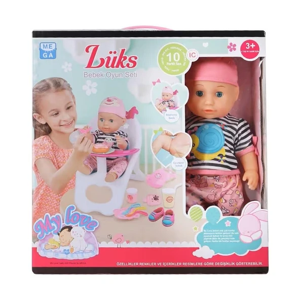 35 CM BEBEK VE MAMA SANDALYESİ-MEGA ürün görseli 1