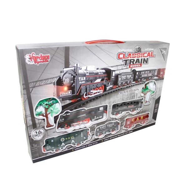 JHX6687 KUT 26 PCS CLASSIC MODEL TREN - Resim 4