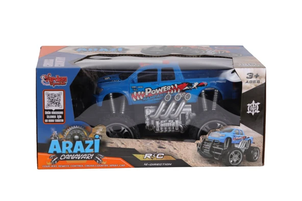 VRD10730 UK FF 1 18 OFF ROAD ŞARJLI ARAZİ ürün görseli 1