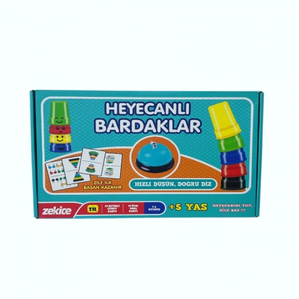 Heyecanlı Bardaklar Oyunu ürün görseli 1