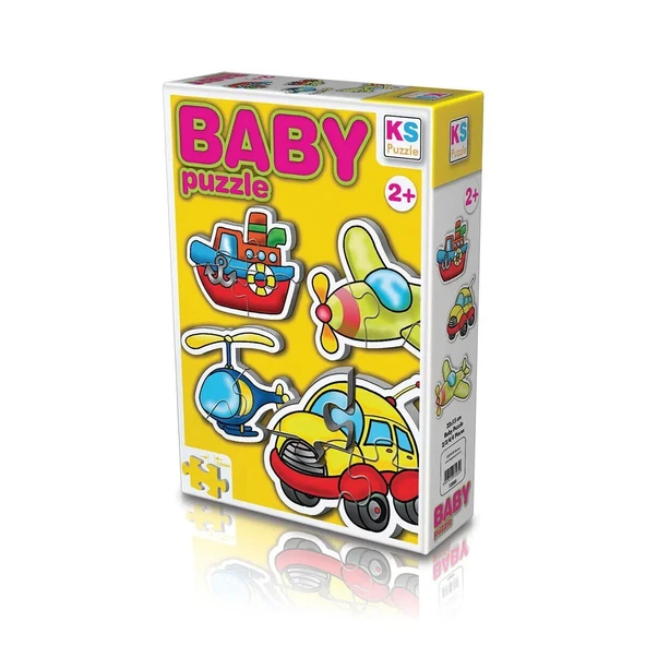 12003 BABY PUZZLE ULAŞIM - Resim 2