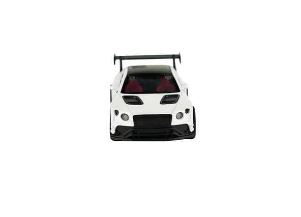 Die Cast Metal Çek Bırak Beyaz Yarış Arabası ürün görseli 1