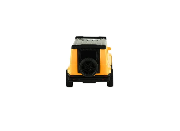 Die Cast Metal Çek Bırak Sarı Jip - Resim 3